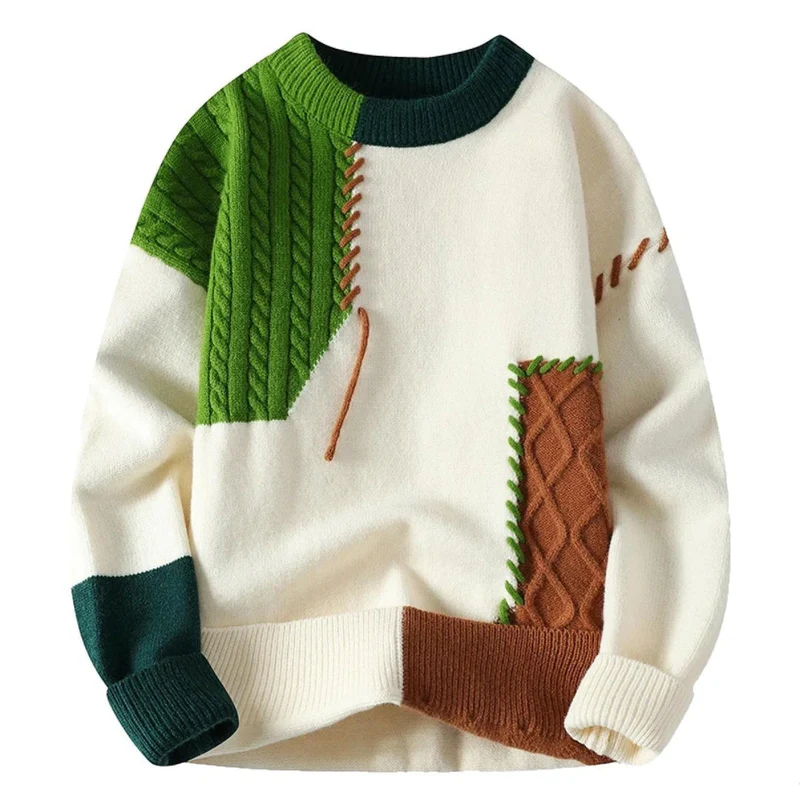 Grayson™ - Wygodny Sweter Dzianinowy