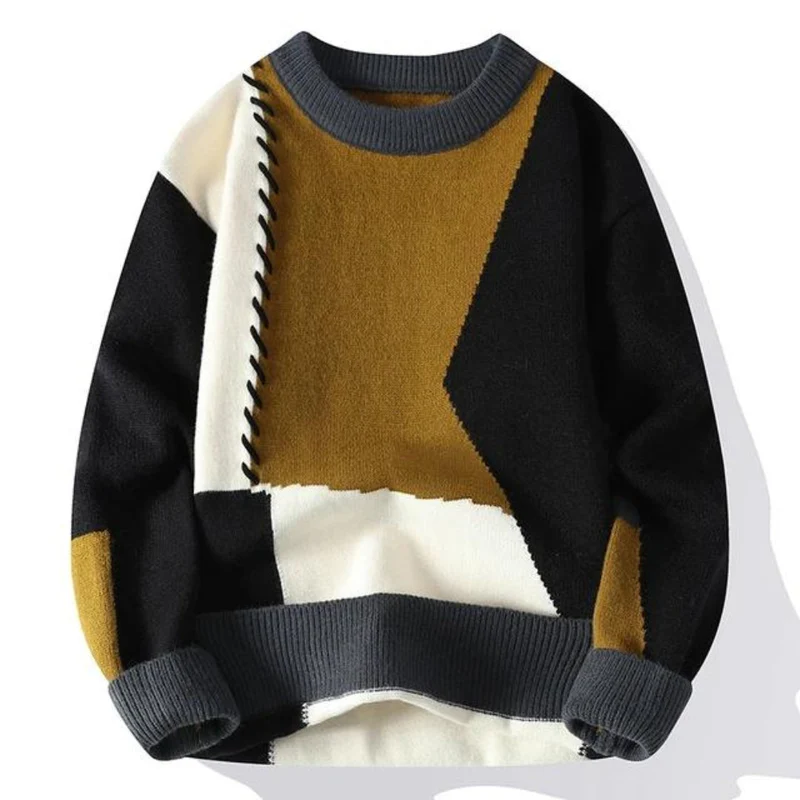 Grayson™ - Wygodny Sweter Dzianinowy