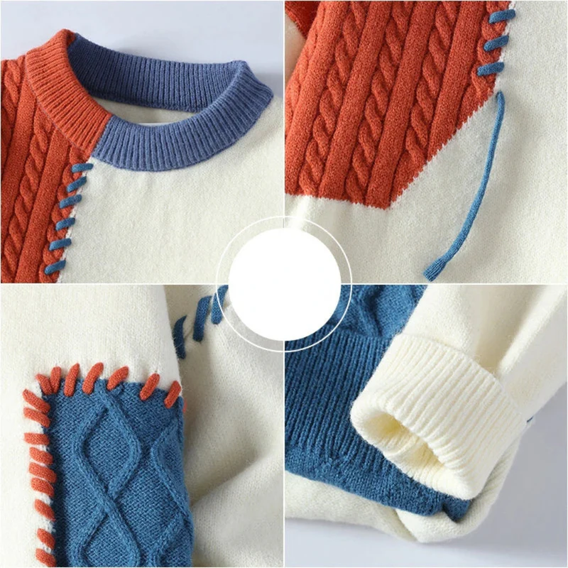 Grayson™ - Wygodny Sweter Dzianinowy
