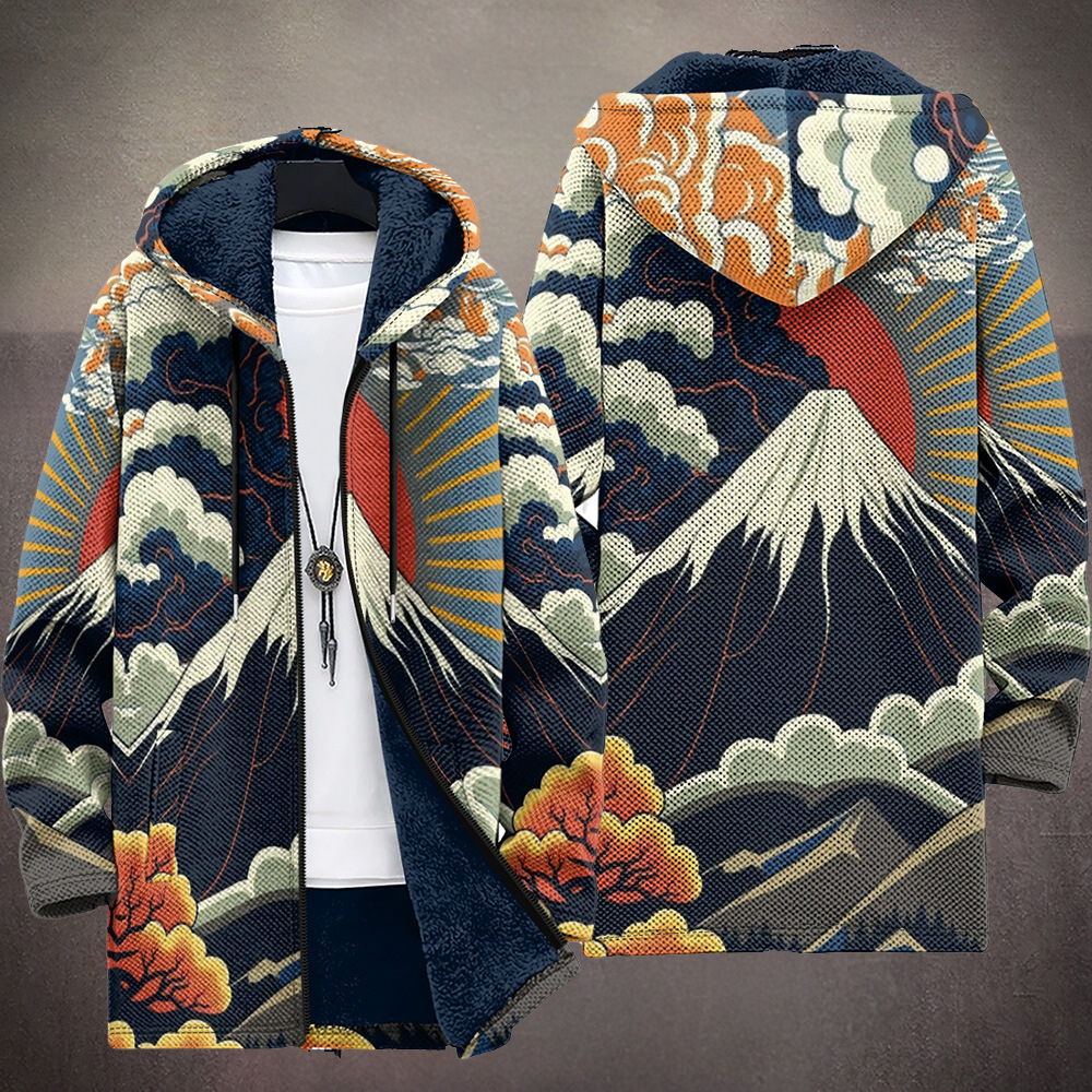 Frederine | Bluza z Kapturem Rising Sun
