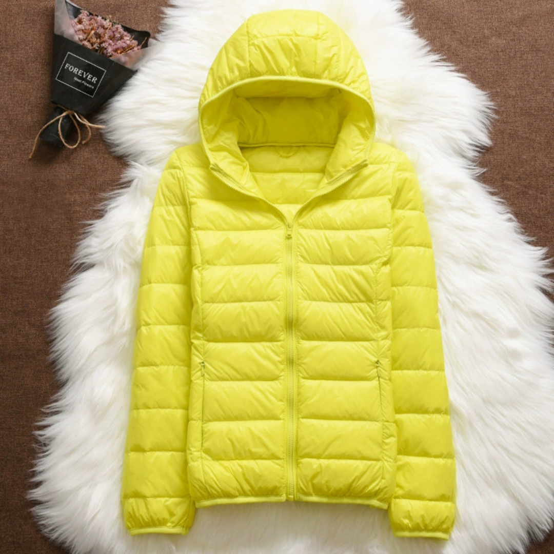 Metta Padded Mid-Season Jacket | Żółty
