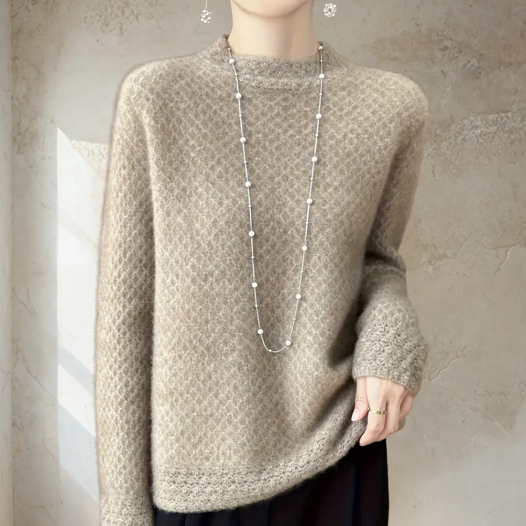 Jean | Elegancki sweter o wyrafinowanej teksturze