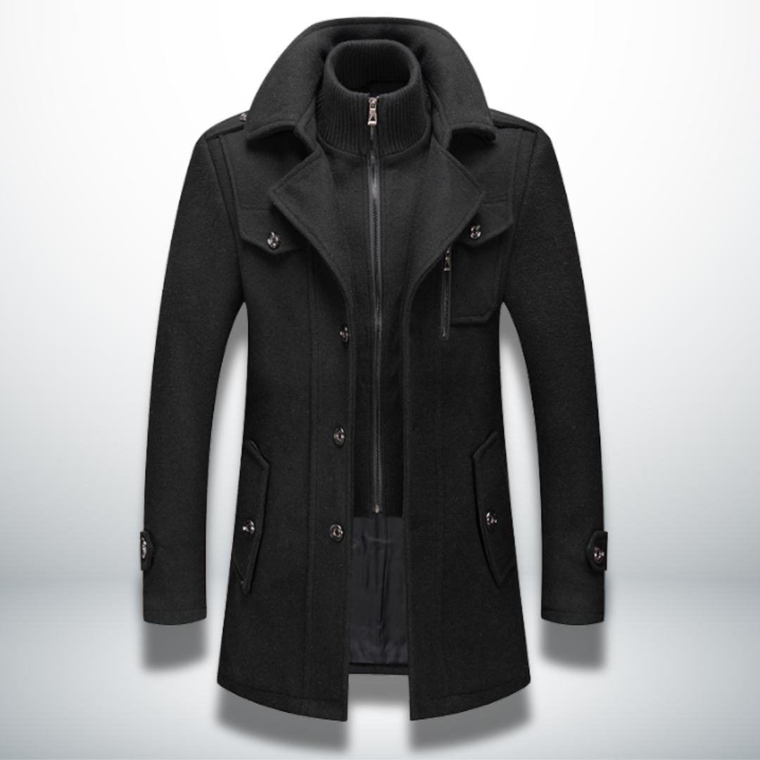 Angelo™ | Ciepły i elegancki płaszcz męski