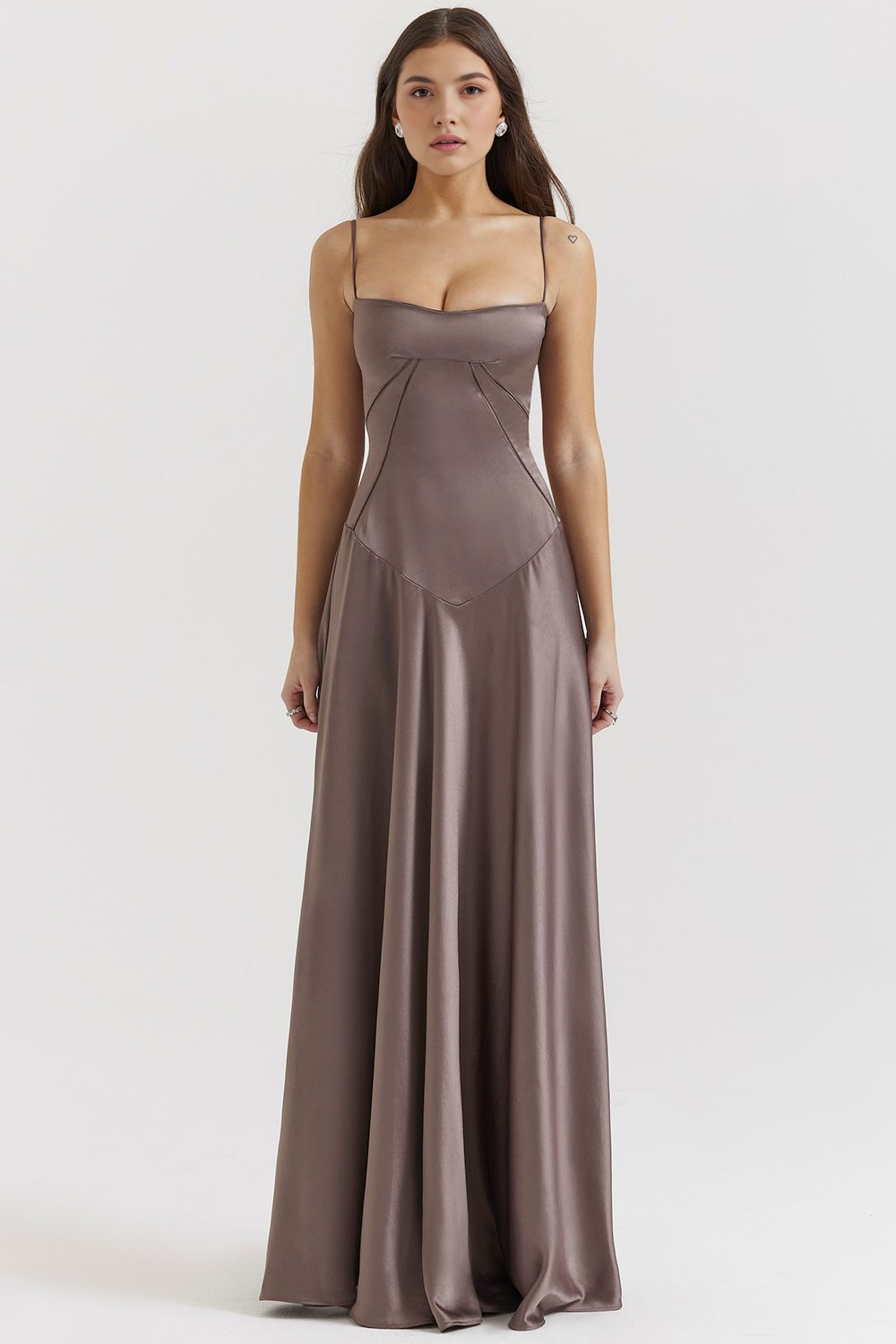 Cielo | Elegancka Długa Sukienka