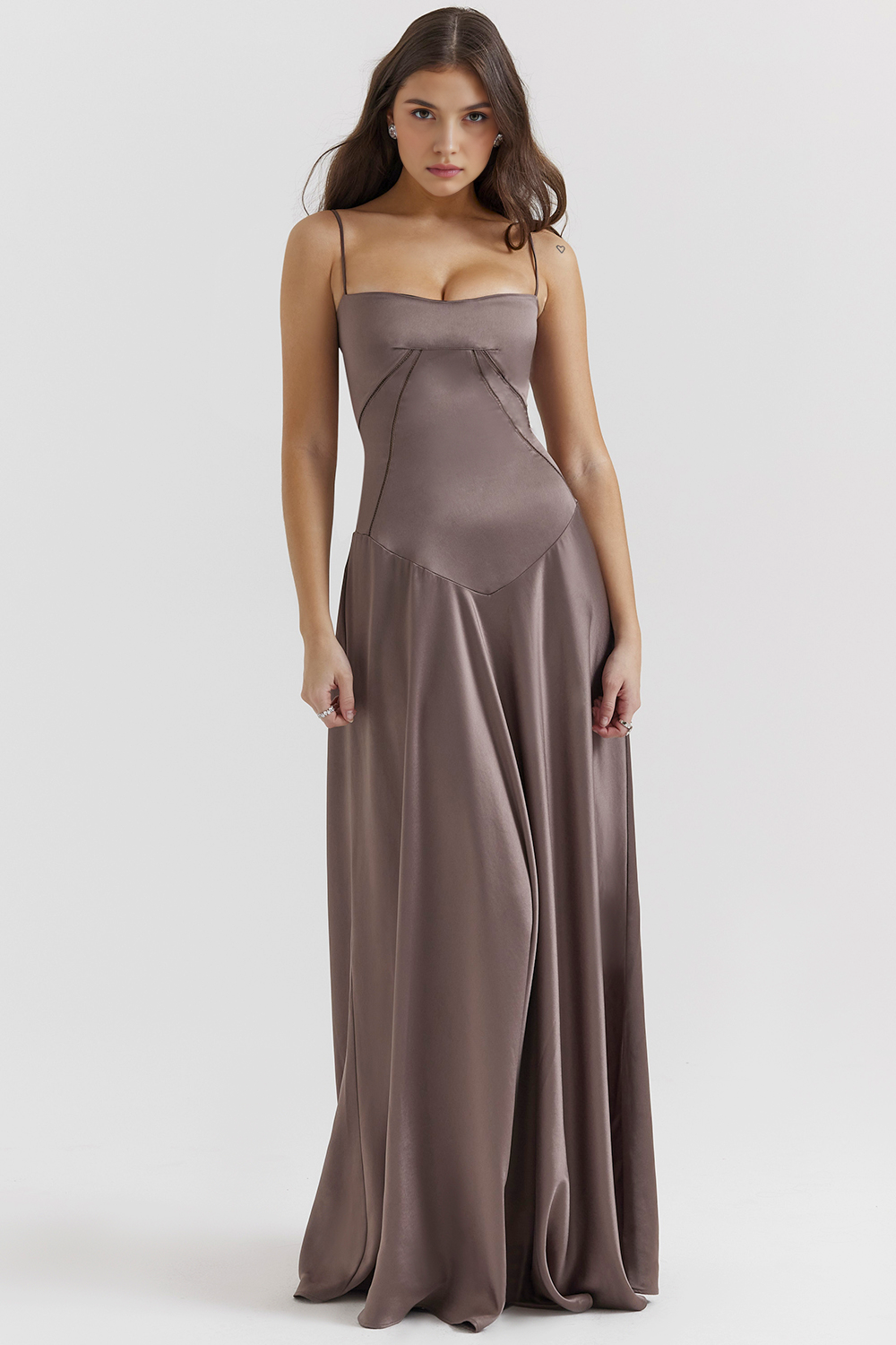 Cielo | Elegancka Długa Sukienka