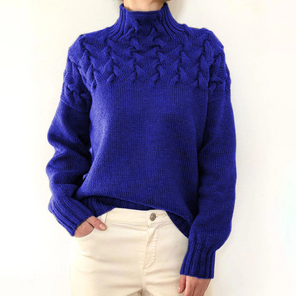 Bridget | Kaszmirowy Sweter z Golfem