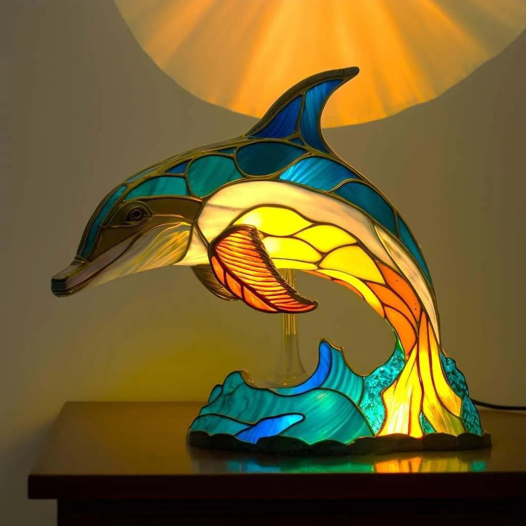 Lampa Flip | Dolphin Magisk w kolorowym szkle