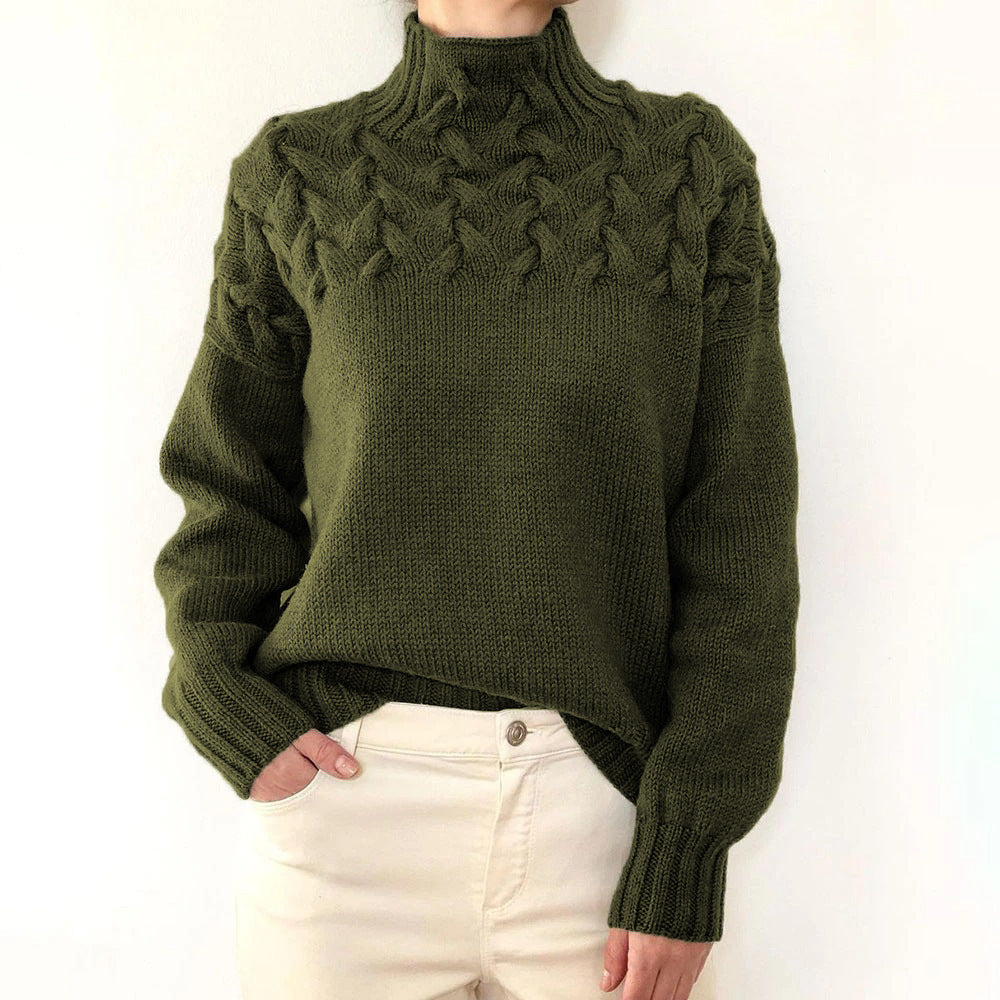Bridget | Kaszmirowy Sweter z Golfem
