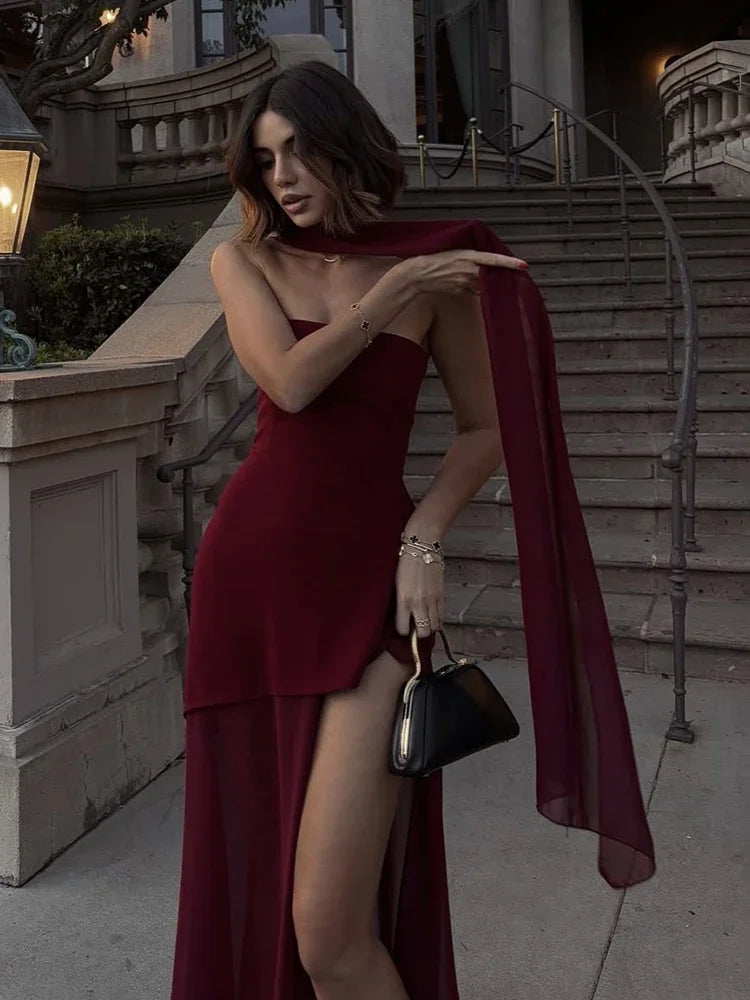 Georgia | Elegancka Suknia w Niskim Stylu