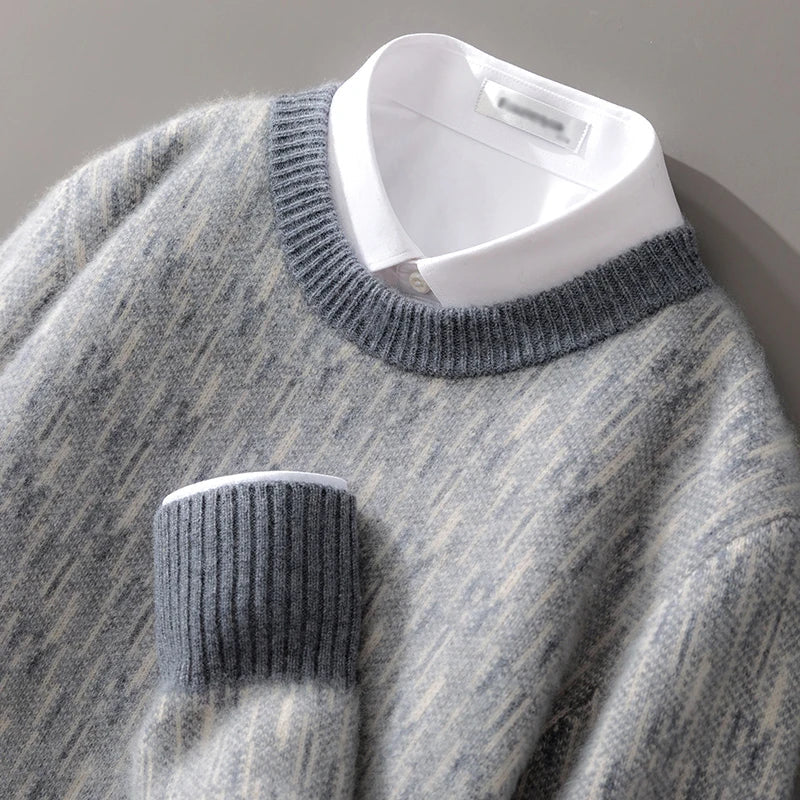 Huxley - PULLOVER WYKONANY W 100% Z KASZMIRU
