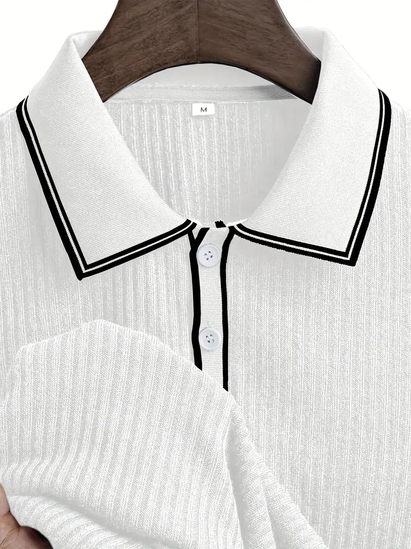 Savrani™ | Elegancki polo z krótkim rękawem