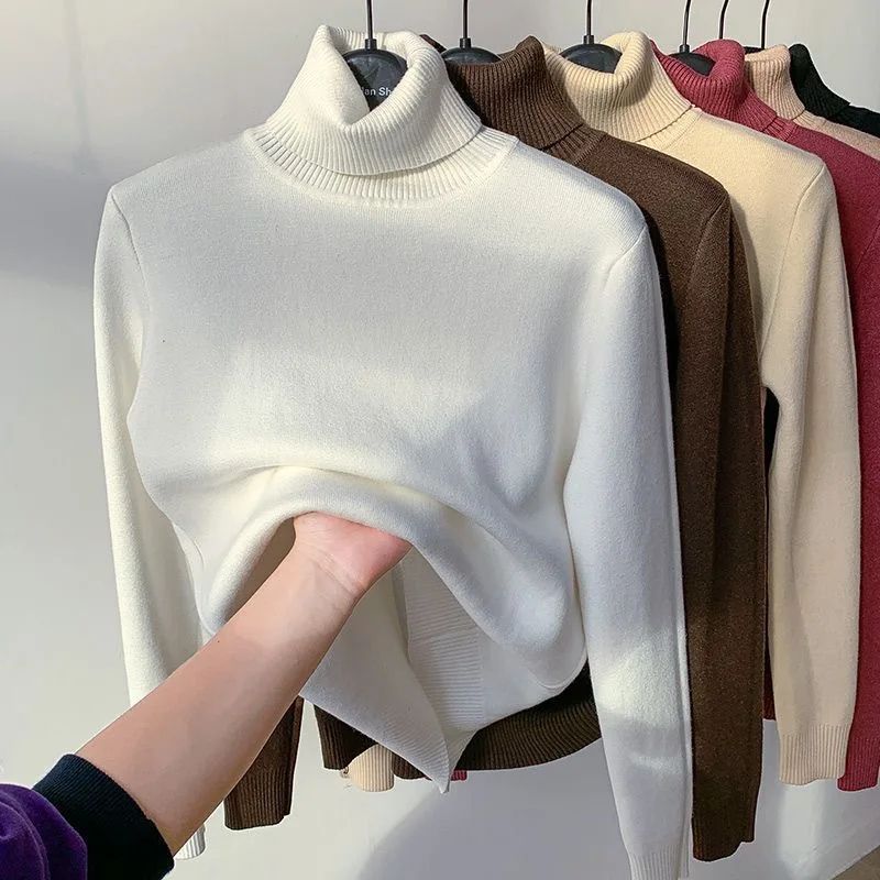 Kyra | Ciepły, Casualowy Sweter z Golfem