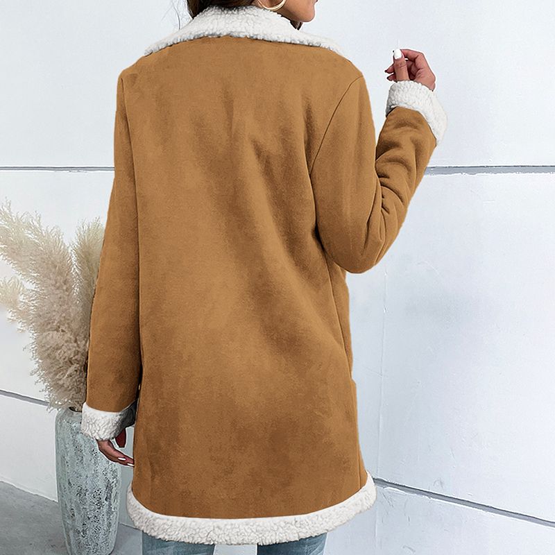 Amelia | Płaszcz z futra sherpa