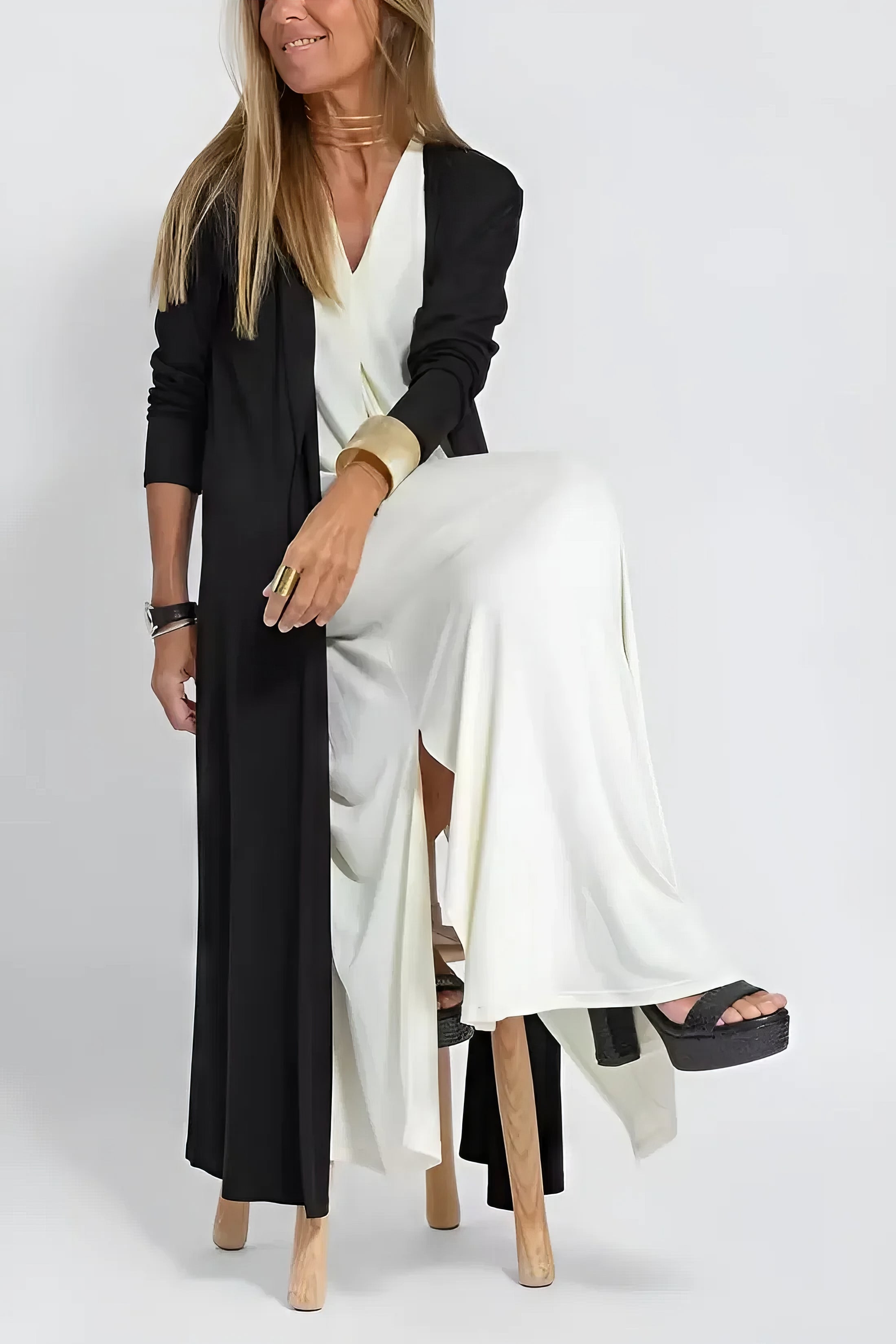 Claire | Elegancka Długa Sukienka