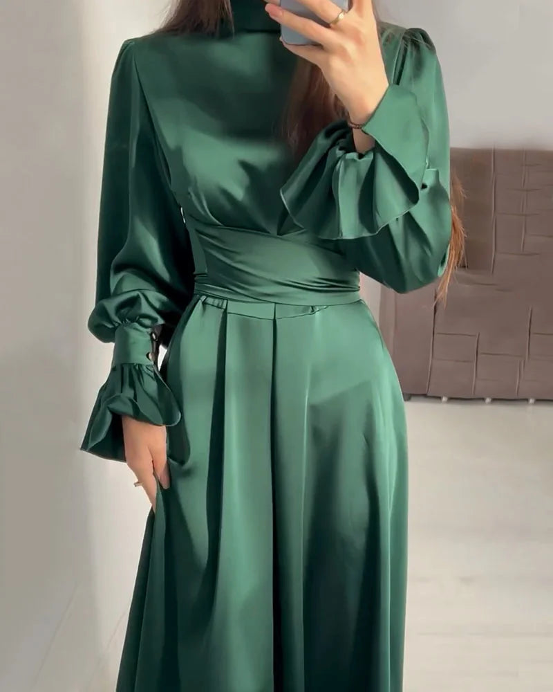 ItalianFrost - Sukienka Chiffon Maxi