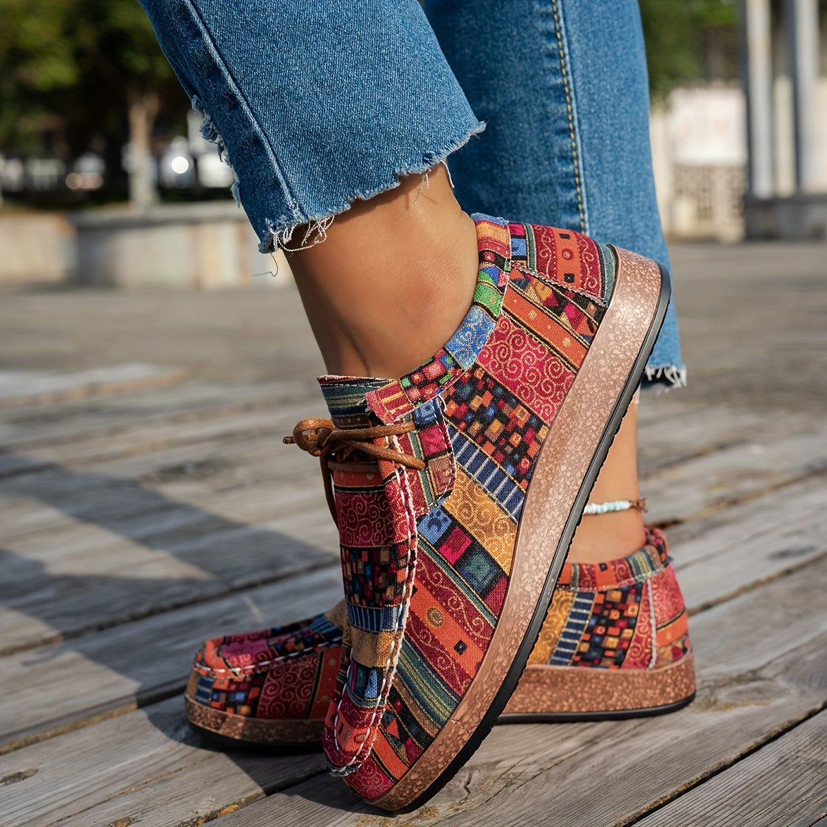 Isla | Kolorowe Retro Buty