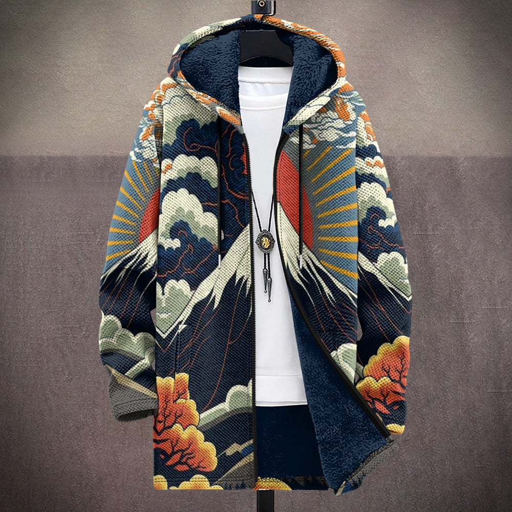 Frederine | Bluza z Kapturem Rising Sun