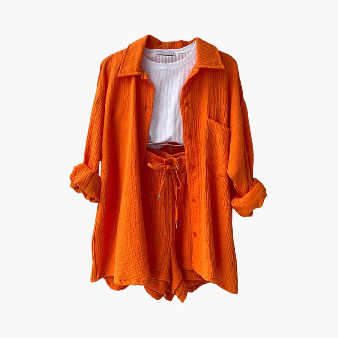Aurélie | Elegancki i Casualowy Zestaw Dwuczęściowy