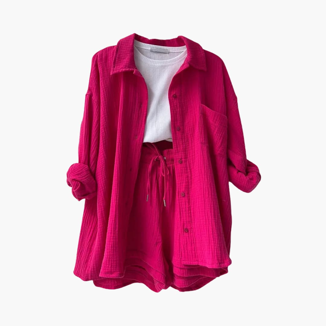Aurélie | Elegancki i Casualowy Zestaw Dwuczęściowy