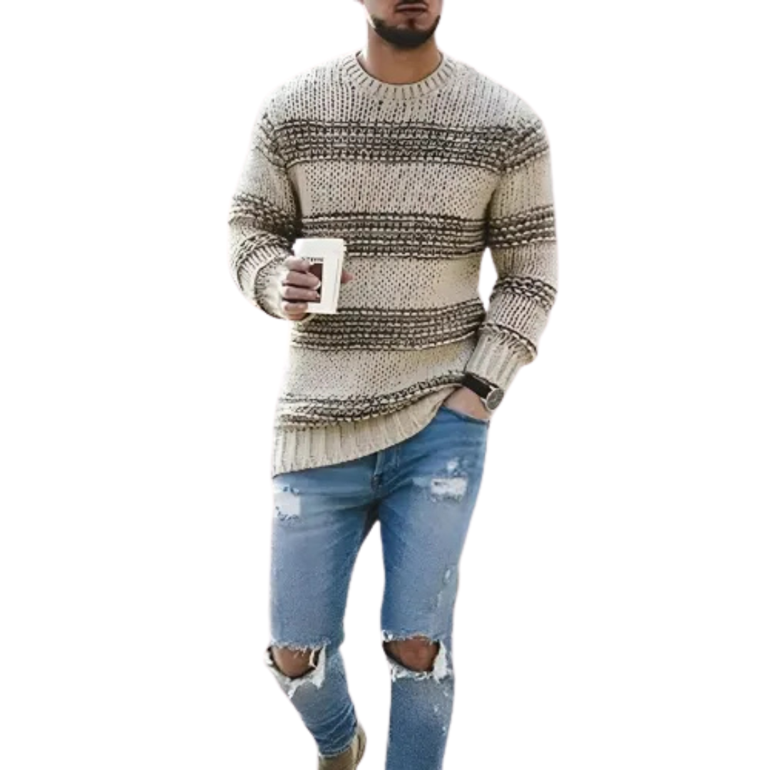 SONNY | ELEGANCKI SWETER DZIANINOWY
