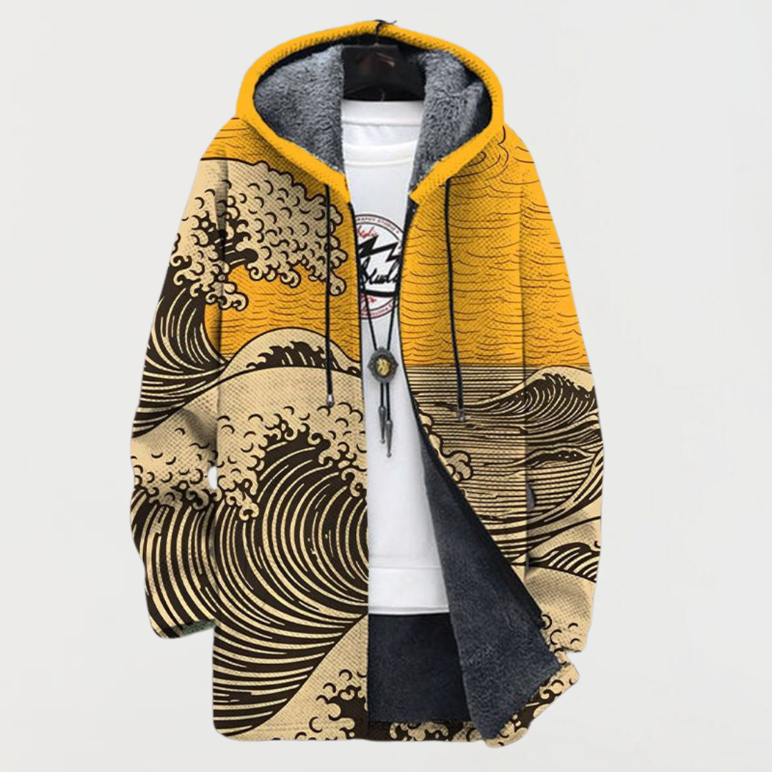 Kai | Bluza z kapturem Wave Art