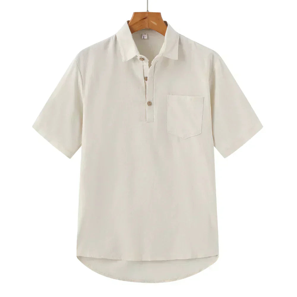 Savrani™ | Koszulka polo z lnu