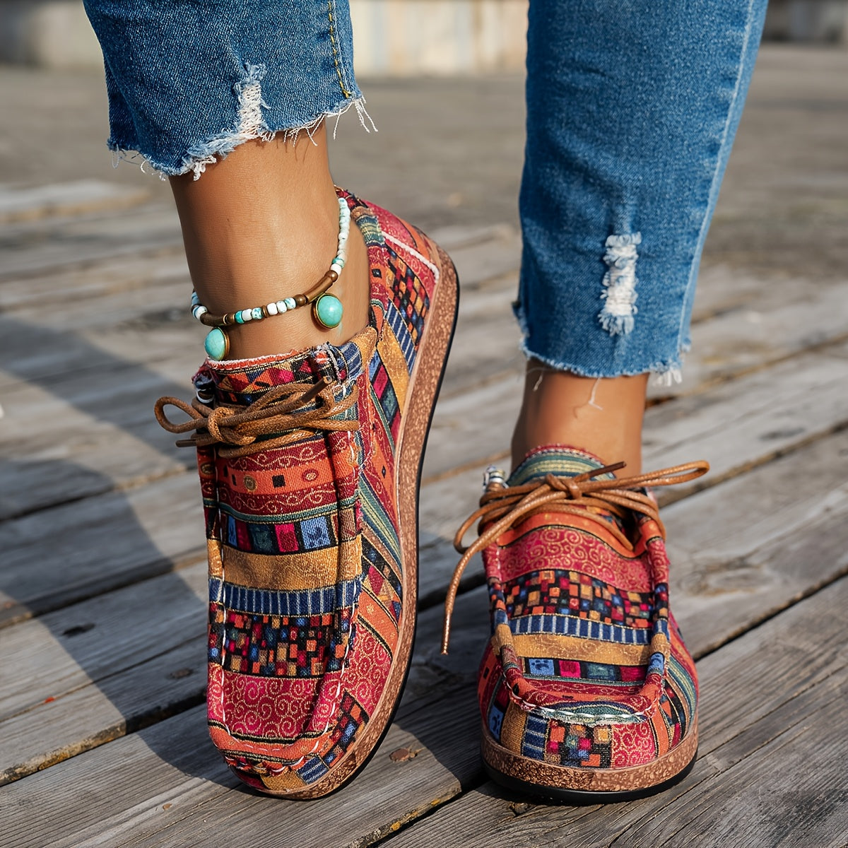 Isla | Kolorowe Retro Buty