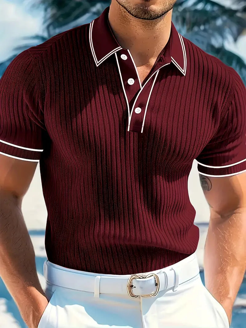 Savrani™ | Elegancki polo z krótkim rękawem