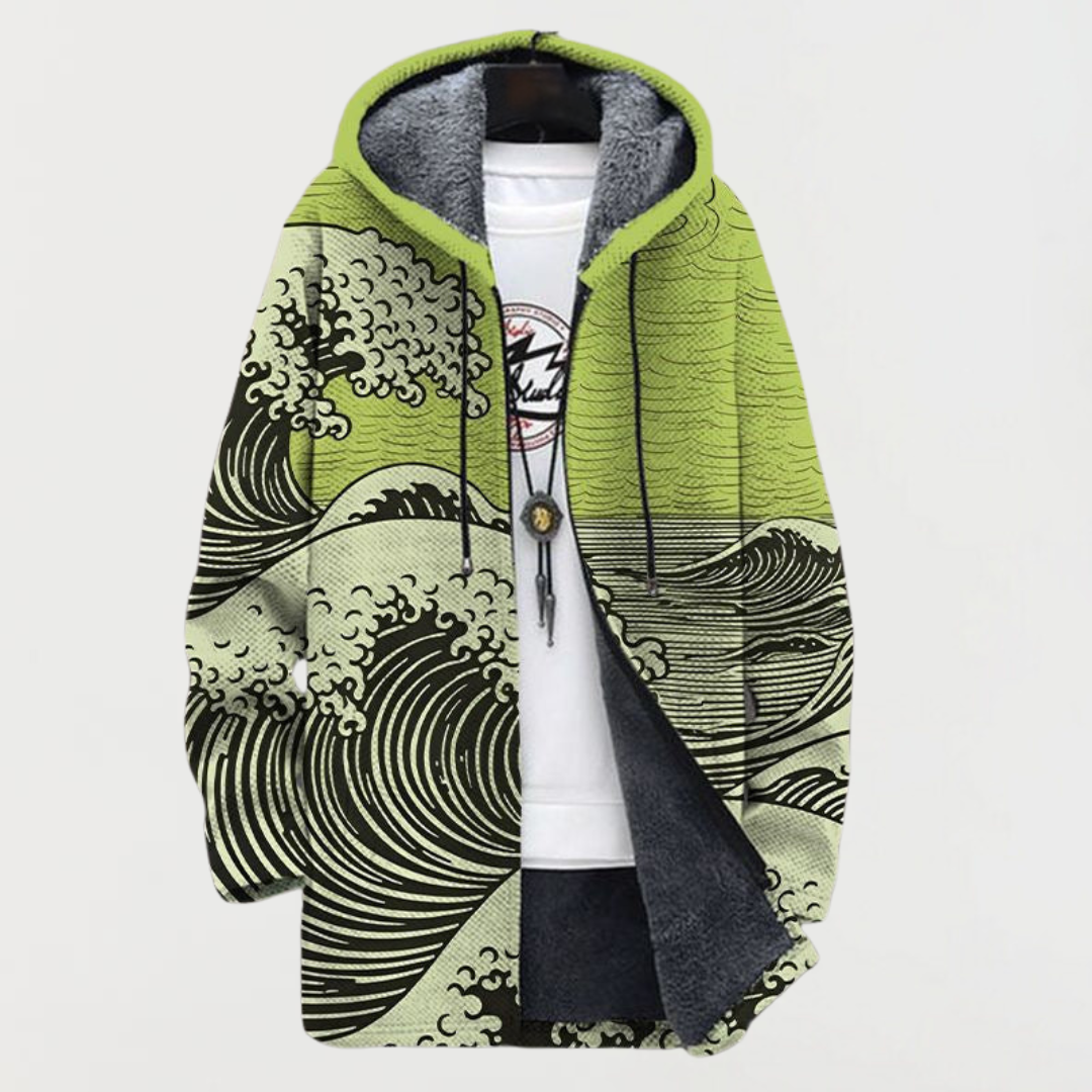 Kai | Bluza z kapturem Wave Art