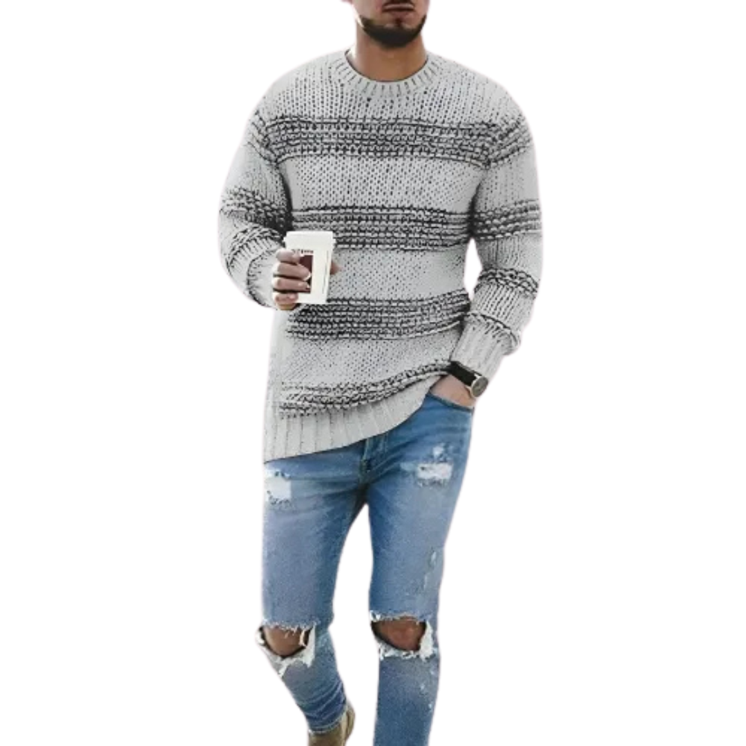 SONNY | ELEGANCKI SWETER DZIANINOWY