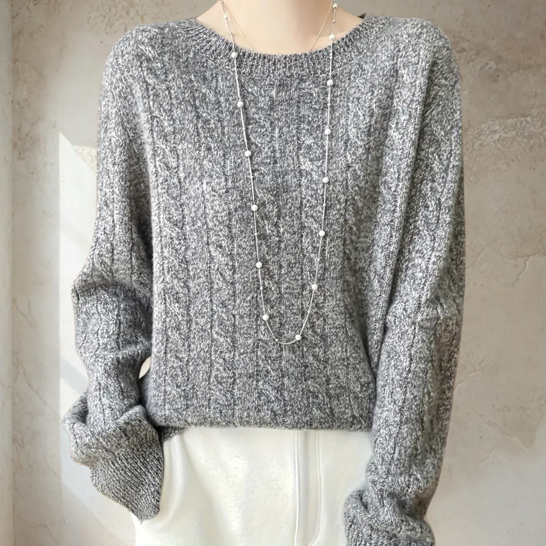 Betty | Elegancki Sweter Dzianinowy i Absolutny Komfort