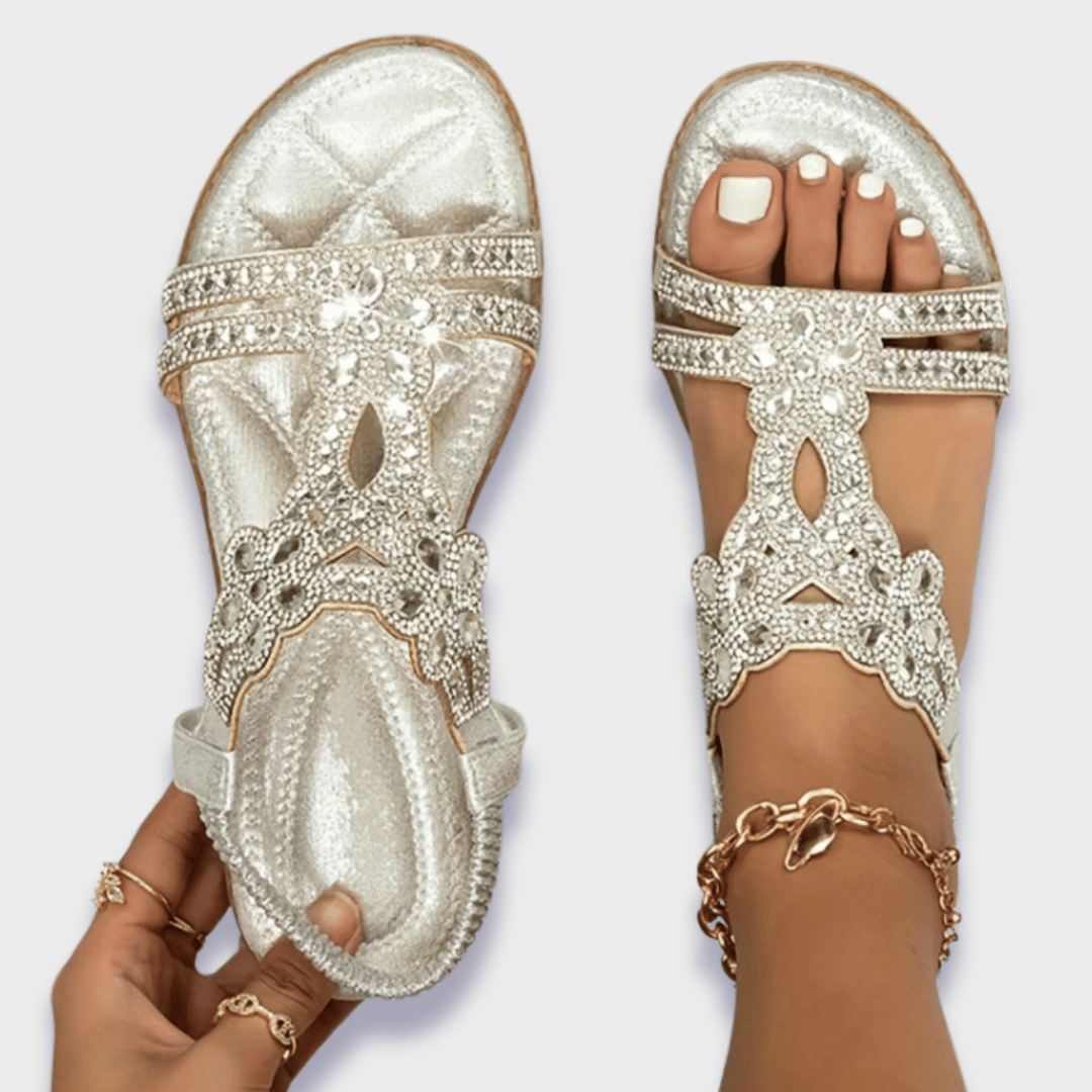 Franziska | Boho Ortopedyczne Sandały Wykonane z Materiałów Premium