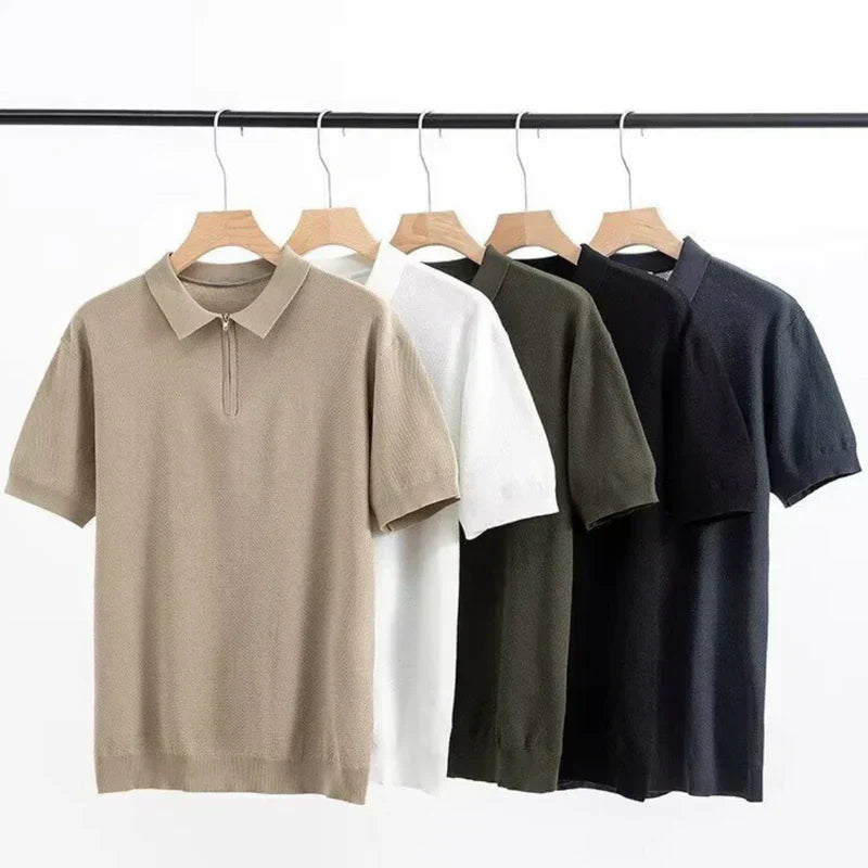 Savrani™ | Polo z zamkiem Marbella