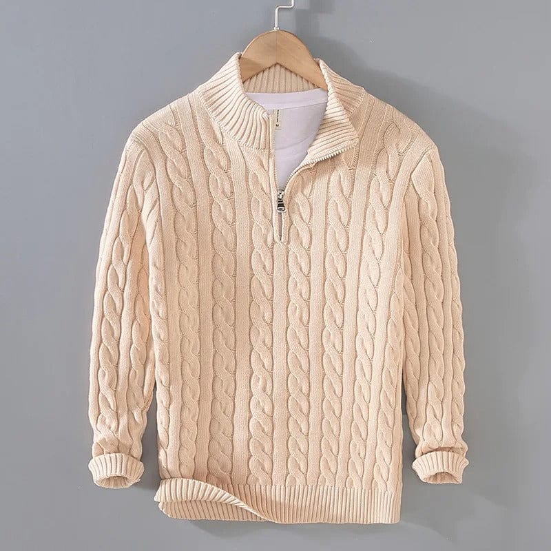 Jayden™ - Sweter dzianinowy wysokiej jakości
