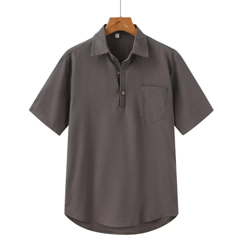 Savrani™ | Koszulka polo z lnu