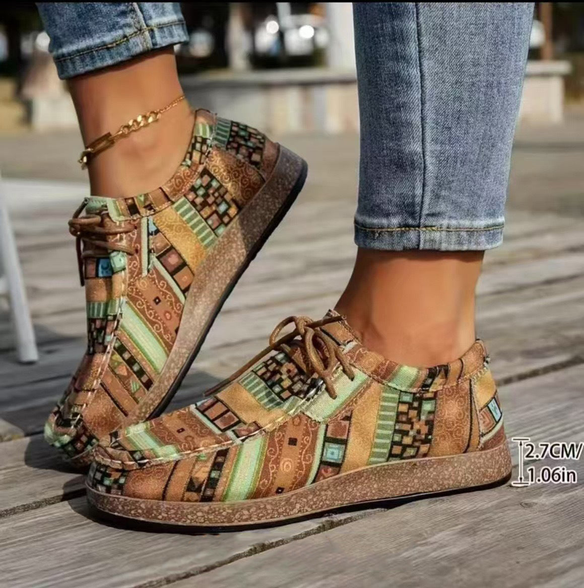 Isla | Kolorowe Retro Buty