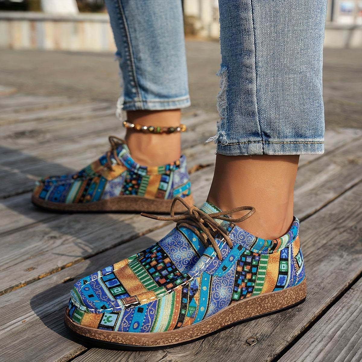 Isla | Kolorowe Retro Buty