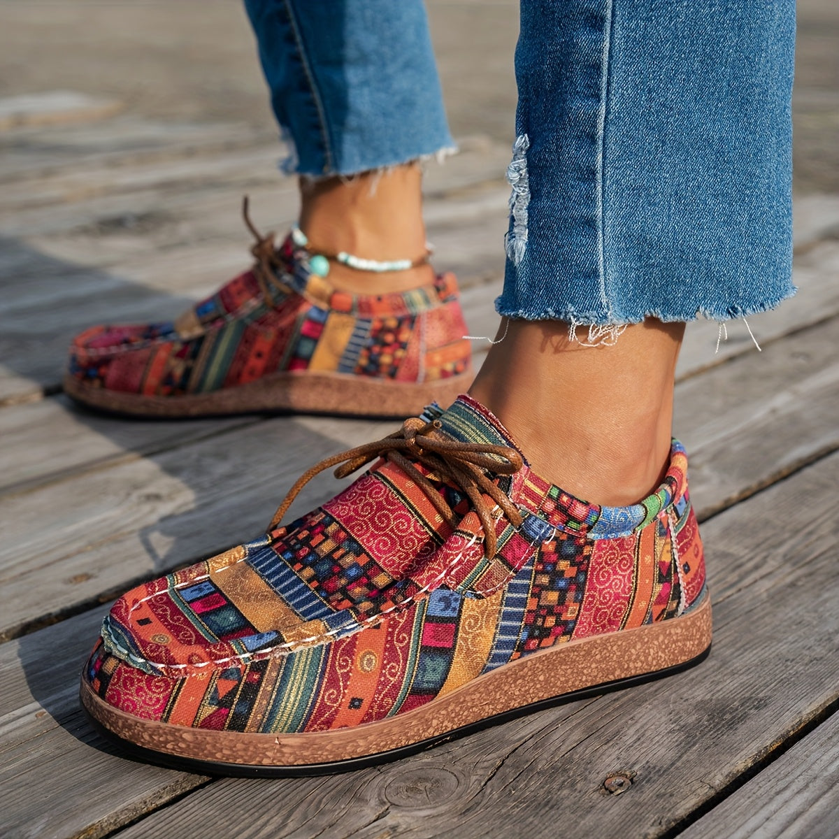 Isla | Kolorowe Retro Buty