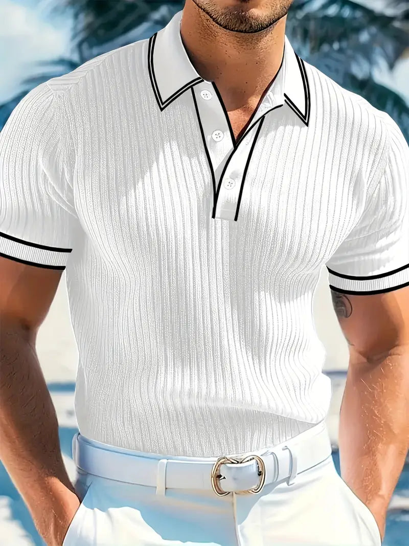 Savrani™ | Elegancki polo z krótkim rękawem