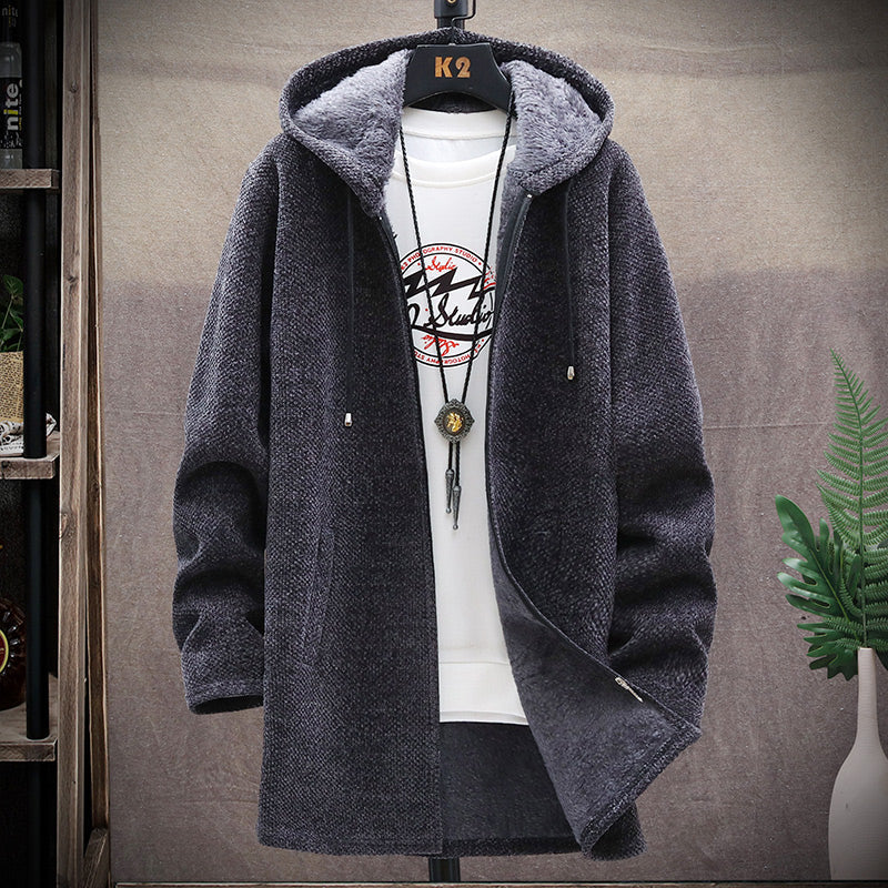 Braxton | Oversized Hoodie z Zipperem