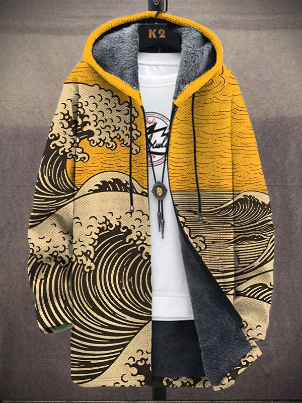 Magnus | Bluza z kapturem Ocean Wave