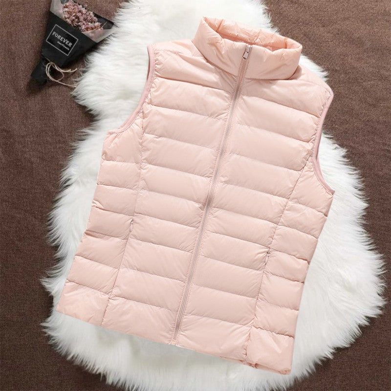 Isa Padded Gilet | Jasny Róż