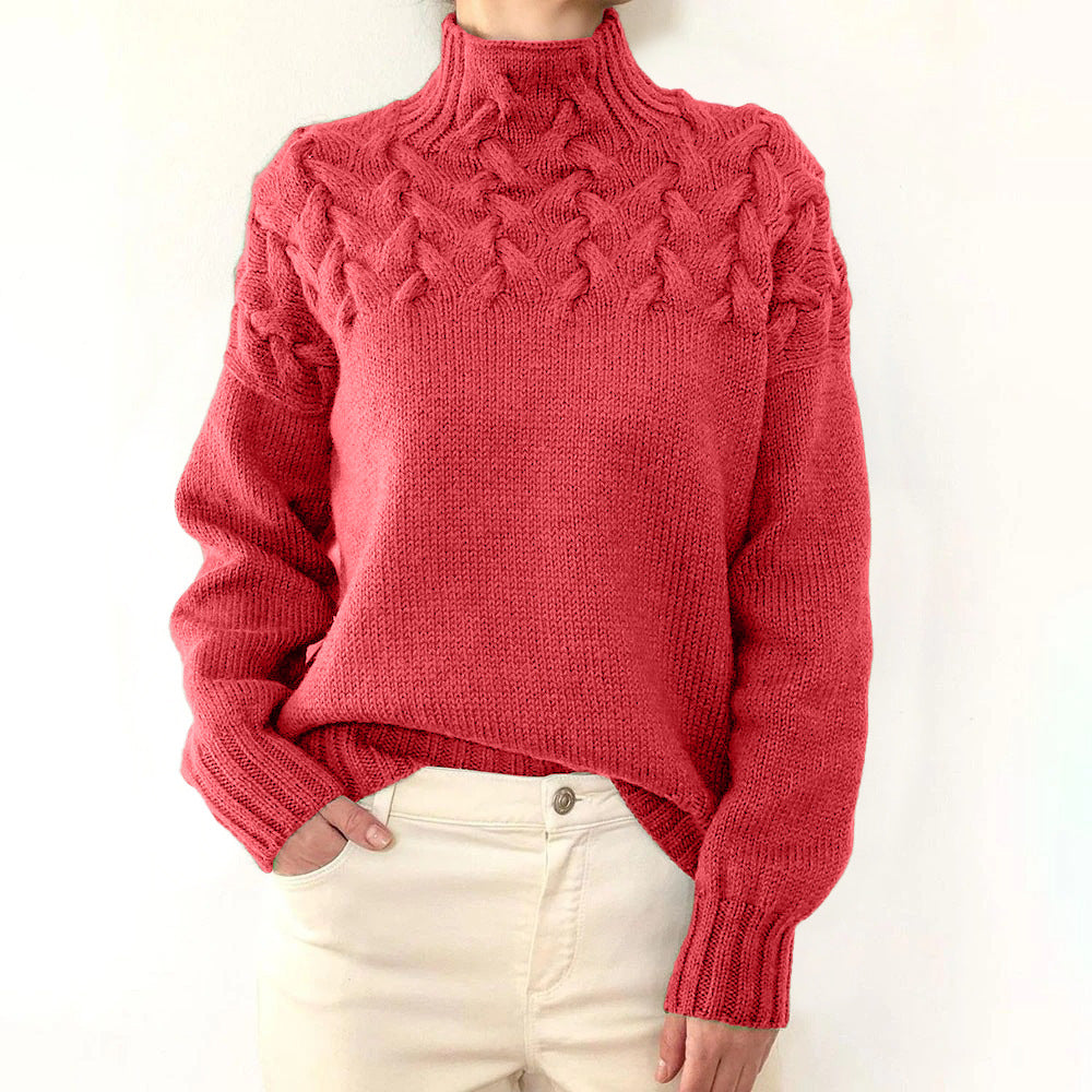 Bridget | Kaszmirowy Sweter z Golfem