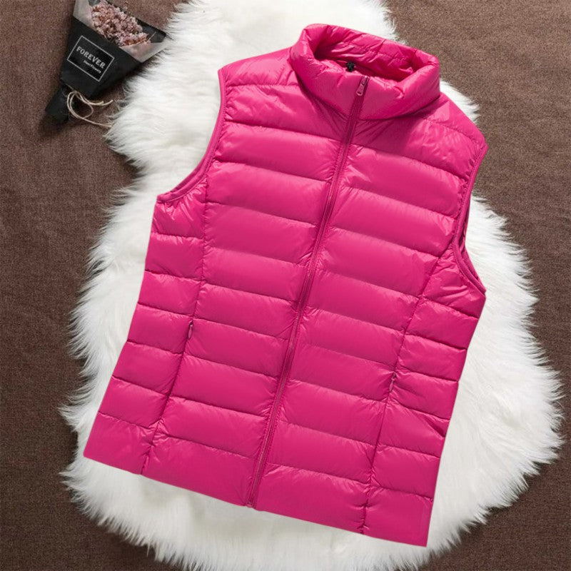 Isa Padded Gilet | Różowy