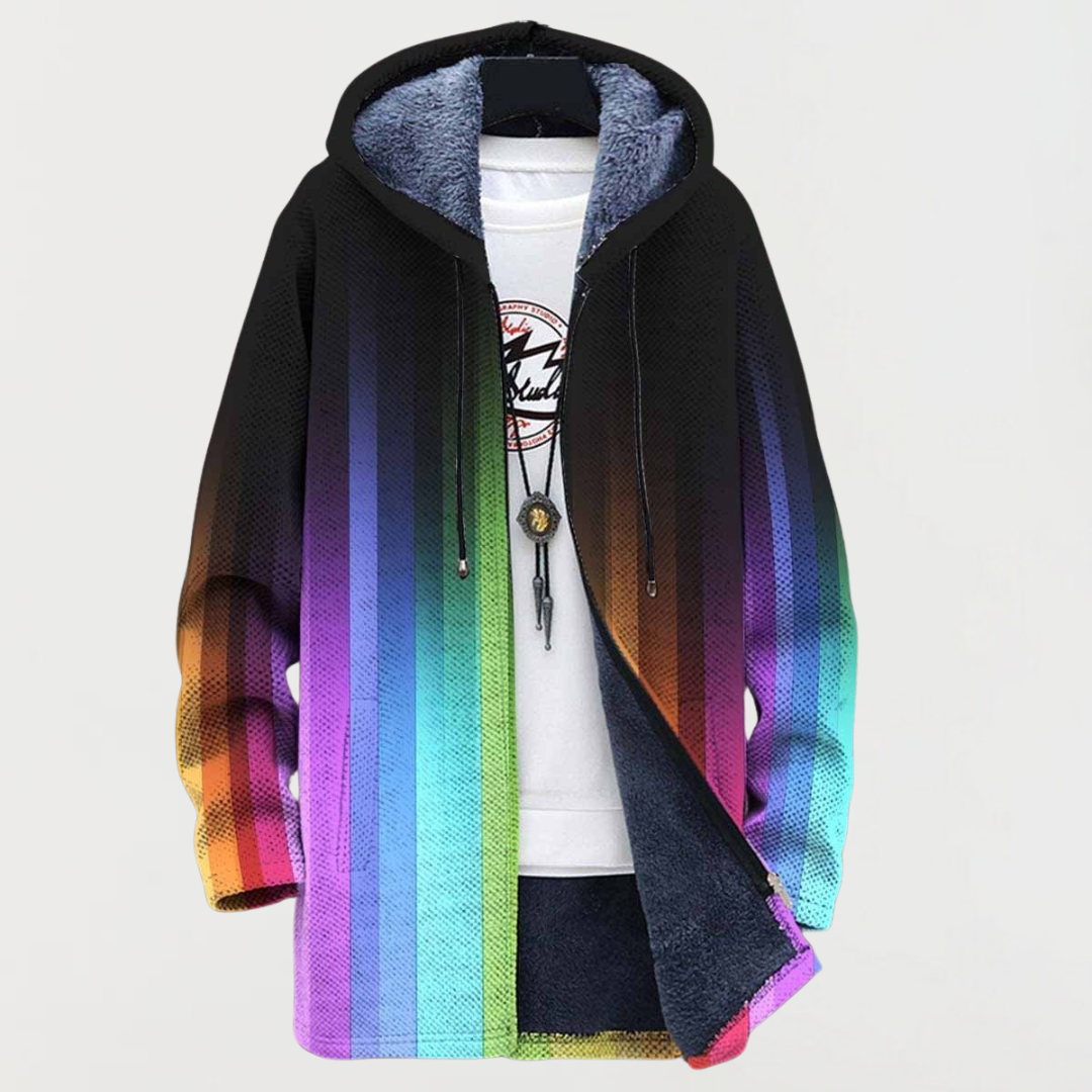 Nova | Tęczowy Gradient Hoodie