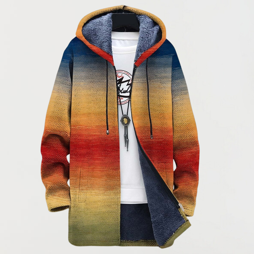 Nova | Hoodie w Gradientzie Zachodu Słońca