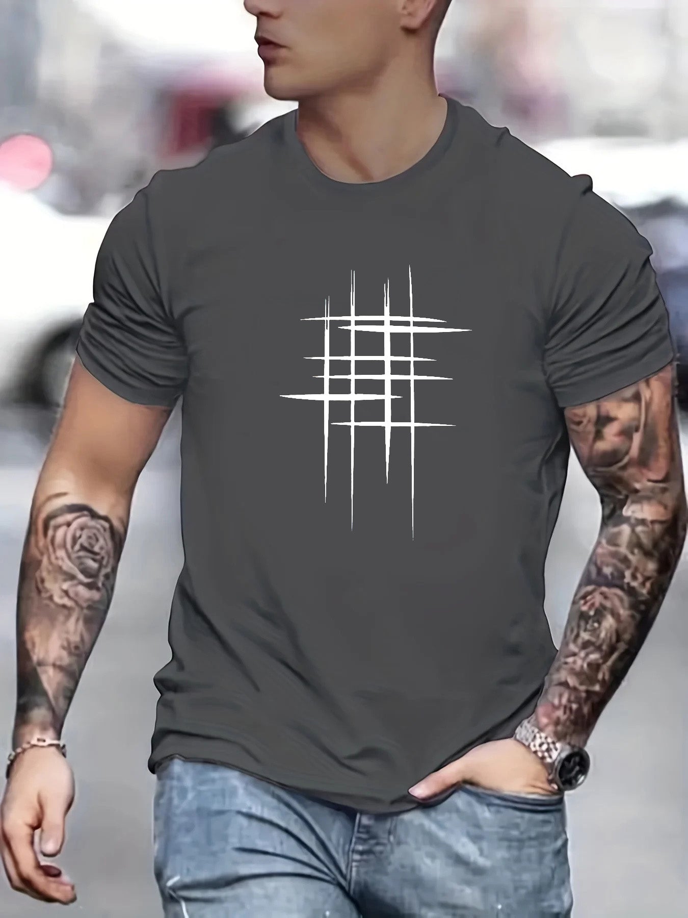 Savrani™ | Elegancka koszulka z krótkim rękawem z grafiką
