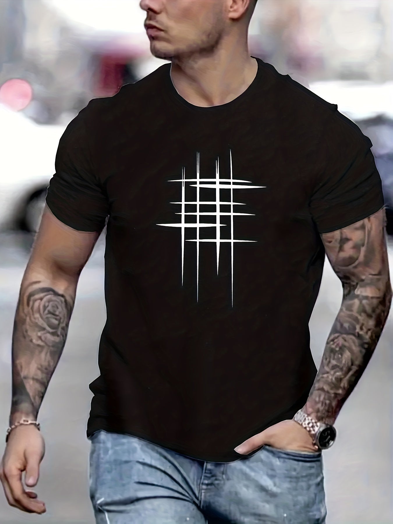 Savrani™ | Elegancka koszulka z krótkim rękawem z grafiką