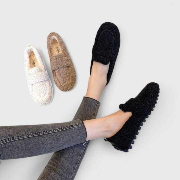 Solenne | Ciepłe Mokasyny z Eleganckim Designem