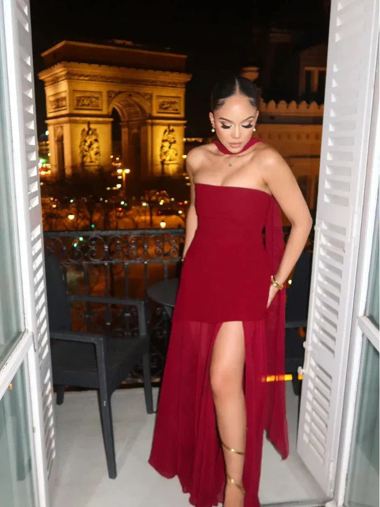 Georgia | Elegancka Suknia w Niskim Stylu